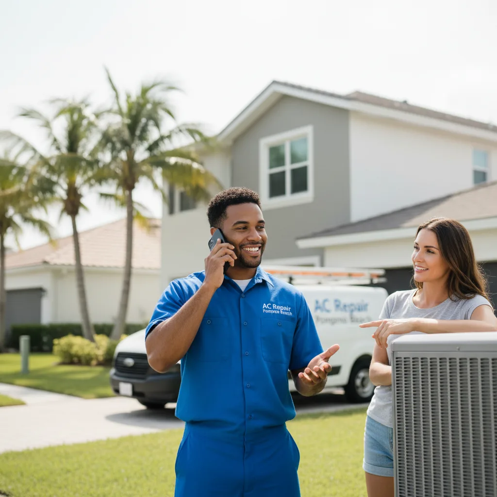 AC Repair Pompano Beach customer support in Pontoon Beach